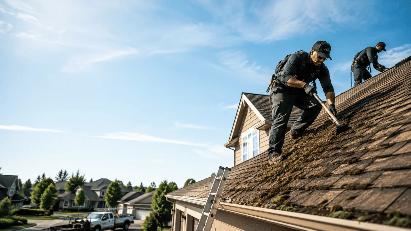 Roof Moss Removal in Beaumont, MS near me